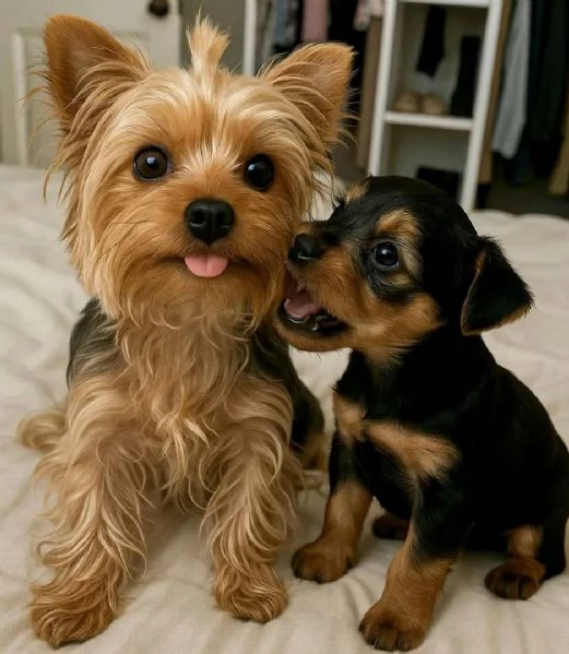 Ciao a tutti, ho cuccioli di Yorkshire Terrier maschi e femmine in vendita | Foto 2