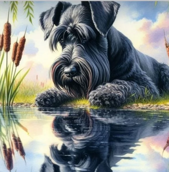 Schnauzer nero medio | Foto 0