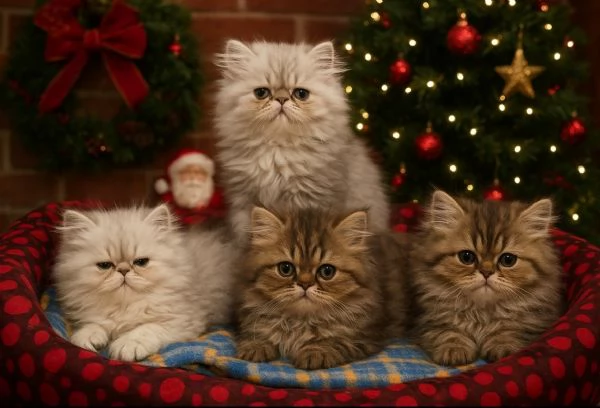 GATTINI PERSIANI CON PEDIGREE ANFI 